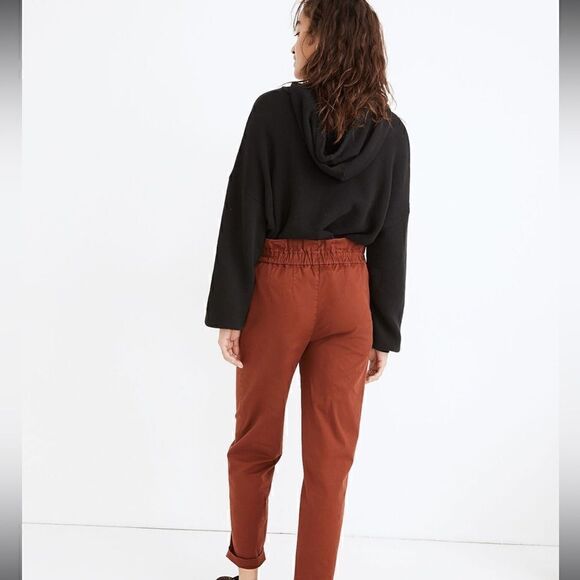 Madewell Paperbag Tapered Pants - Picture 3 of 7
